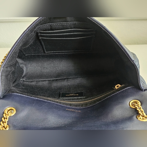 Yves Saint Laurent Navy Blue Jamie Bag - Picture 11 of 15
